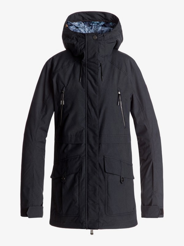 roxy, Tribe Snow Jacket, TRUE BLACK (kvj0) 0 Tribe Snow Jacket Black ERJTJ03120 Roxy