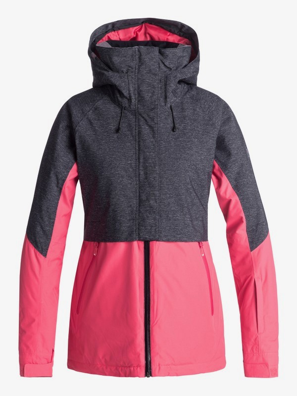 roxy, Frozen Flow Snow Jacket, TEABERRY (mmn0) 0 Frozen Flow Snow Jacket Pink ERJTJ03155 Roxy