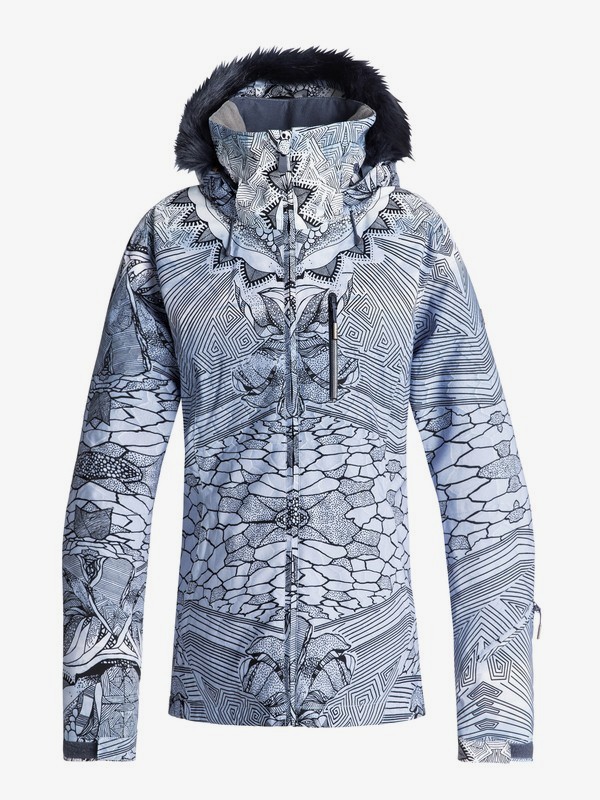 roxy, Jet Ski Premium - Veste de snow pour Femme, CROWN BLUE_FREEZELAND (bqy1) 0 Jet Ski Premium - Veste de snow pour Femme Bleu ERJTJ03159 Roxy