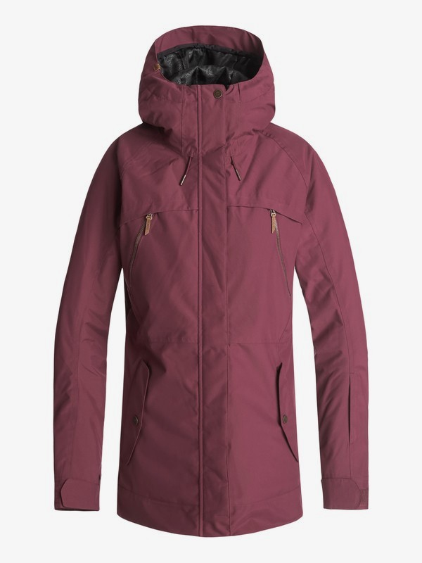 roxy, Tribe Snow Jacket, BEET RED (rrv0) 0 Tribe Snow Jacket Red ERJTJ03166 Roxy
