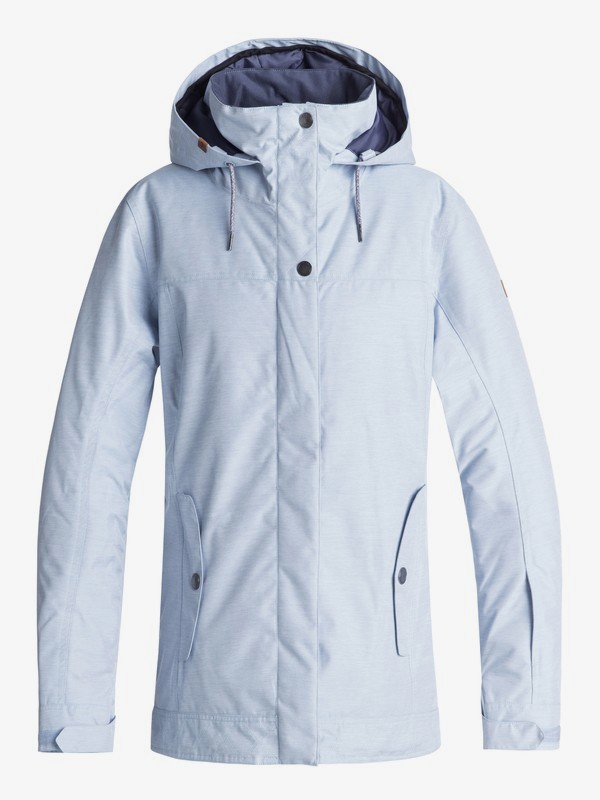 roxy, Billie - Veste de snow pour Femme, POWDER BLUE (bgb0) 0 Billie - Veste de snow pour Femme Bleu ERJTJ03174 Roxy