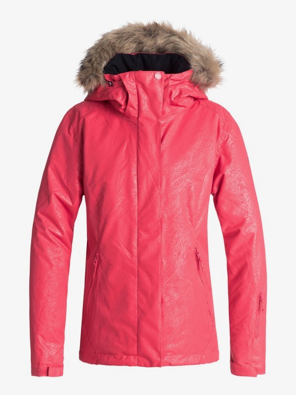 roxy, Jet Ski - Veste de snow pour Femme, TEA BERRY_KERALA EMBOSS (mmn3) 0 Jet Ski - Veste de snow pour Femme Rose ERJTJ03181 Roxy