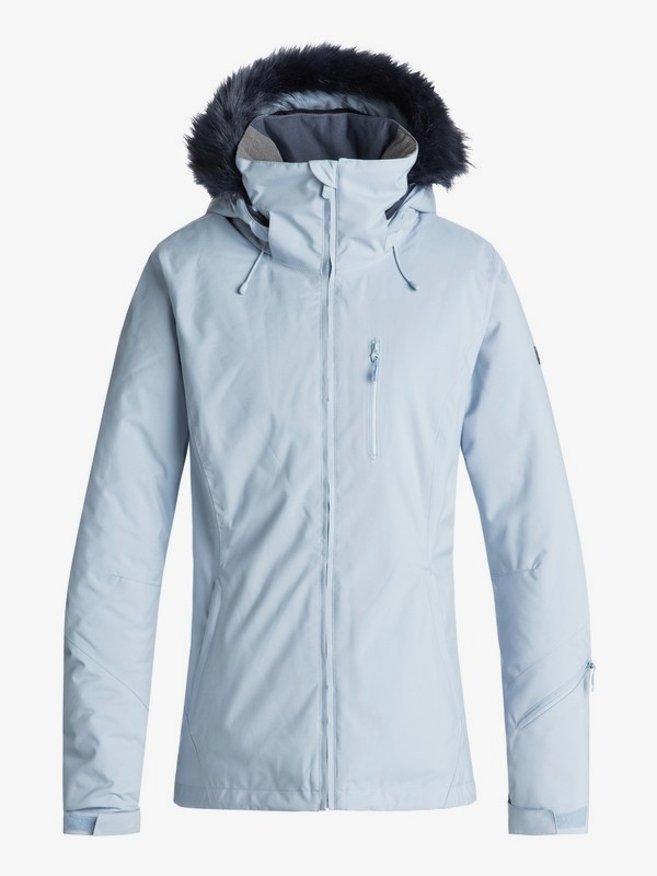 roxy, Down The Line - Veste de snow pour Femme, POWDER BLUE (bgb0) 0 Down The Line - Veste de snow pour Femme Bleu ERJTJ03185 Roxy