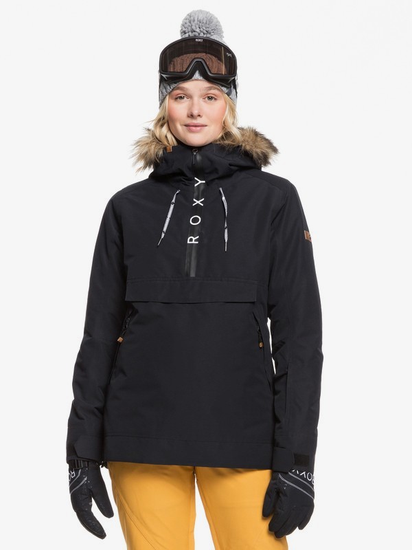 roxy, Shelter Snow Jacket, TRUE BLACK (kvj0) 0 Shelter Snow Jacket Black ERJTJ03214 Roxy