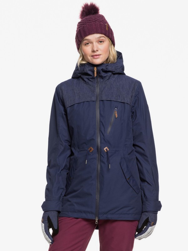 roxy, Stated Snow Jacket, MEDIEVAL BLUE (bte0) 0 Stated Snow Jacket Blue ERJTJ03225 Roxy