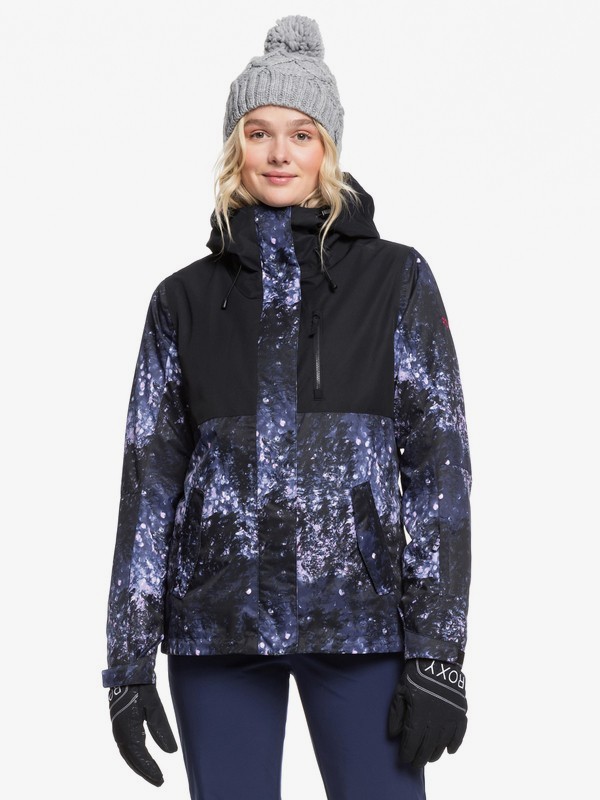 roxy, ROXY Jetty 3-in-1 Snow Jacket, MEDIEVAL BLUE SPARKLES (bte2) 0 ROXY Jetty 3-in-1 Snow Jacket Blue ERJTJ03231 Roxy