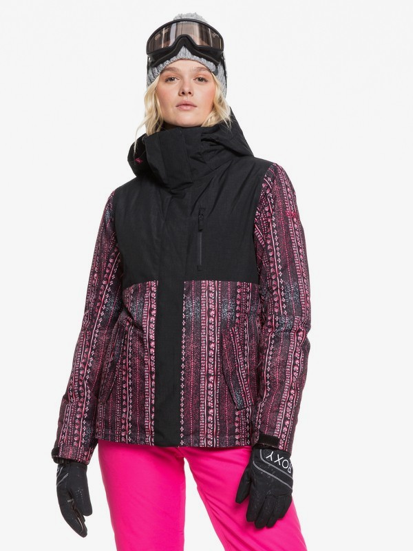 roxy, ROXY Jetty Snow Jacket, TRUE BLACK DONT BE SHY (kvj8) 0 ROXY Jetty Snow Jacket Black ERJTJ03232 Roxy