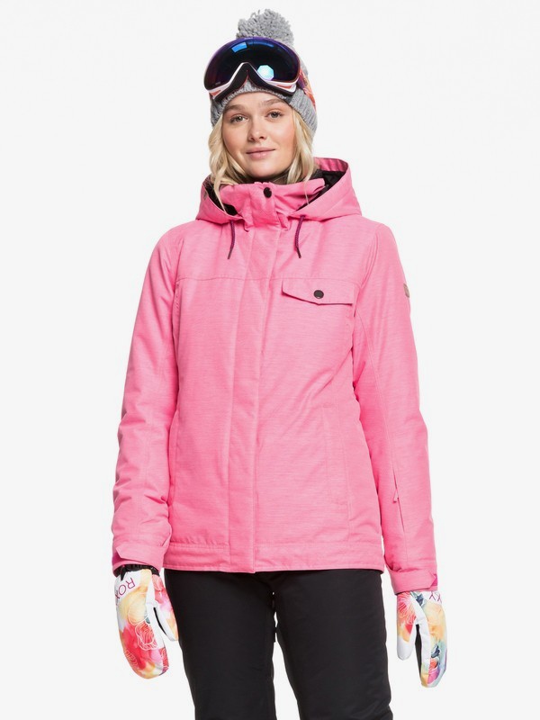 roxy, Billie Snow Jacket, BEETROOT PINK (mml0) 0 Billie Snow Jacket Pink ERJTJ03235 Roxy