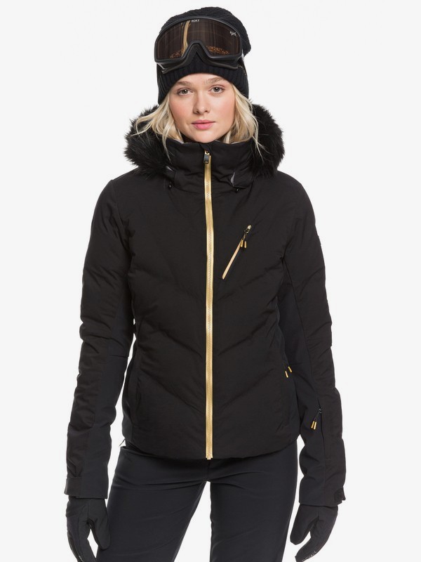 roxy, Snowstorm Plus Snow Jacket, TRUE BLACK (kvj0) 0 Snowstorm Plus Snow Jacket Black ERJTJ03240 Roxy
