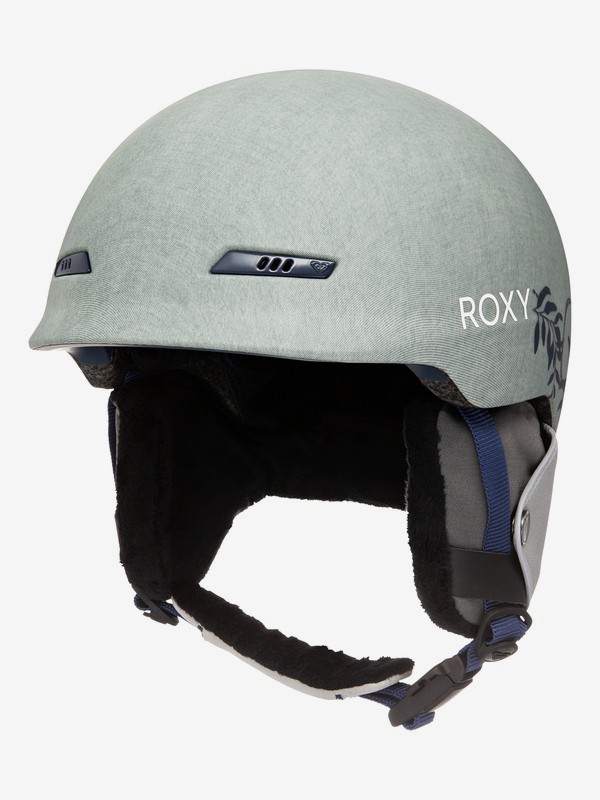 roxy, Angie Snowboard/Ski Helmet, HEATHER GREY BOTANICAL FLOWERS (sje1) 0 Angie Snowboard/Ski Helmet Grey ERJTL03035 Roxy
