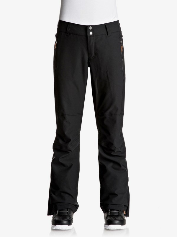 roxy, Cabin - Pantalones Para Nieve para Mujer, TRUE BLACK (kvj0) 0 Cabin - Pantalones Para Nieve para Mujer Negro ERJTP03041 Roxy