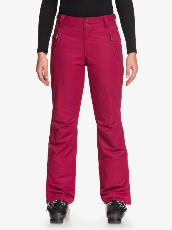 roxy, Winterbreak - Pantalon de snow pour Femme, BEET RED (rrv0) 0 Winterbreak - Pantalon de snow pour Femme Rouge ERJTP03059 Roxy