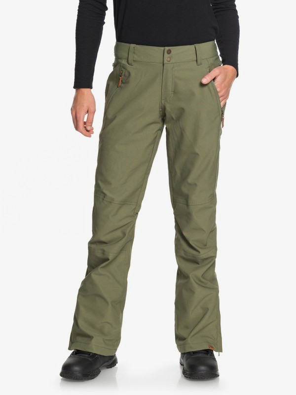roxy, Cabin - Pantalon de snow pour Femme, FOUR LEAF CLOVER (gph0) 0 Cabin - Pantalon de snow pour Femme Vert ERJTP03061 Roxy
