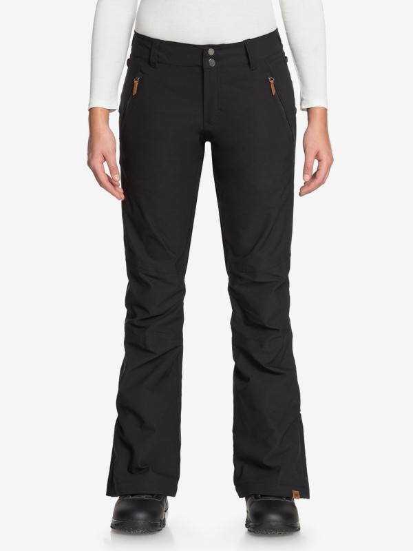 roxy, Cabin - Shell snowboardbroek voor Dames, TRUE BLACK (kvj0) 0 Cabin - Shell snowboardbroek voor Dames Black ERJTP03061 Roxy