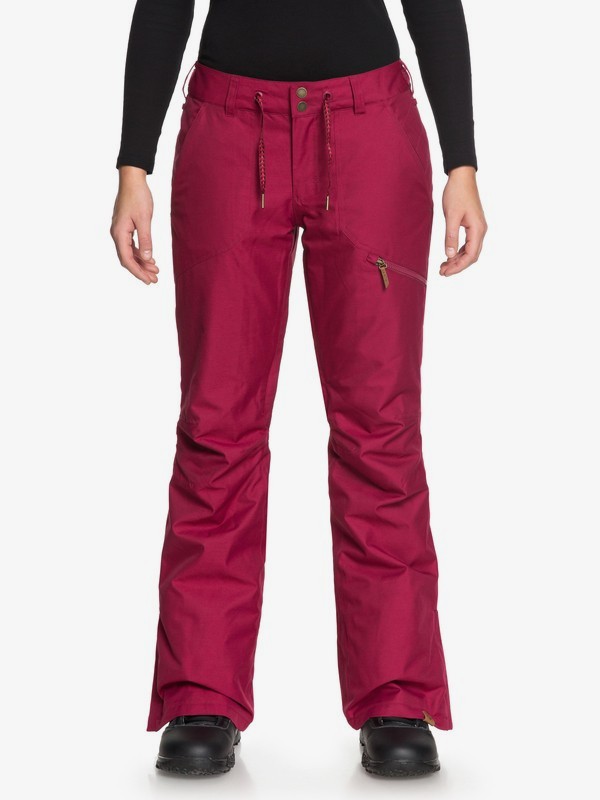 roxy, Nadia - Pantalon de snow pour Femme, BEET RED (rrv0) 0 Nadia - Pantalon de snow pour Femme Rouge ERJTP03062 Roxy