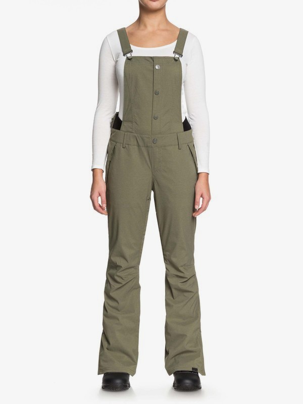 roxy, Torah Bright Vitaly Snow Bib Pants, FOUR LEAF CLOVER (gph0) 0 Torah Bright Vitaly Snow Bib Pants Green ERJTP03066 Roxy