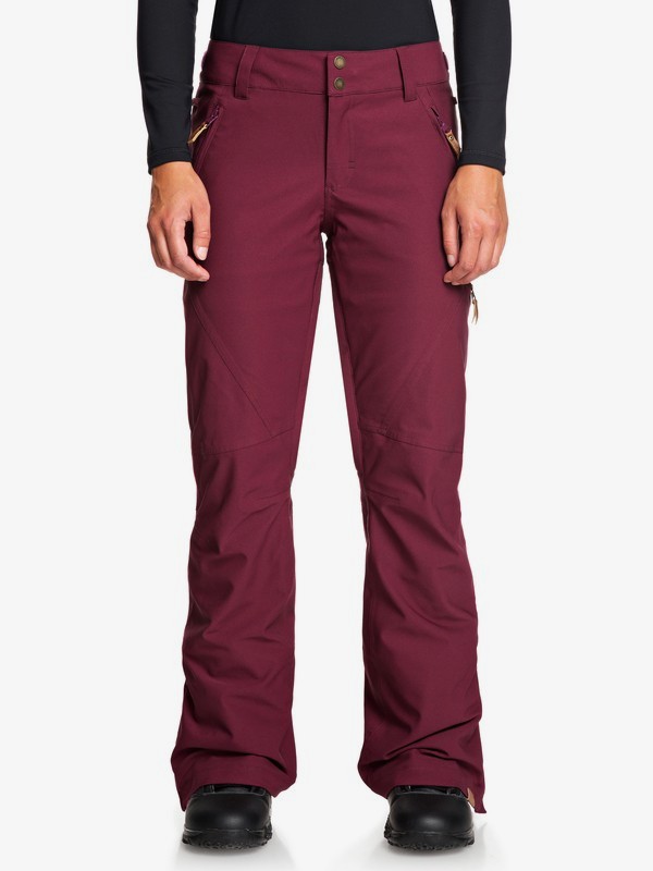 roxy, Cabin Snow Pants, GRAPE WINE (psf0) 0 Cabin Snow Pants Purple ERJTP03086 Roxy