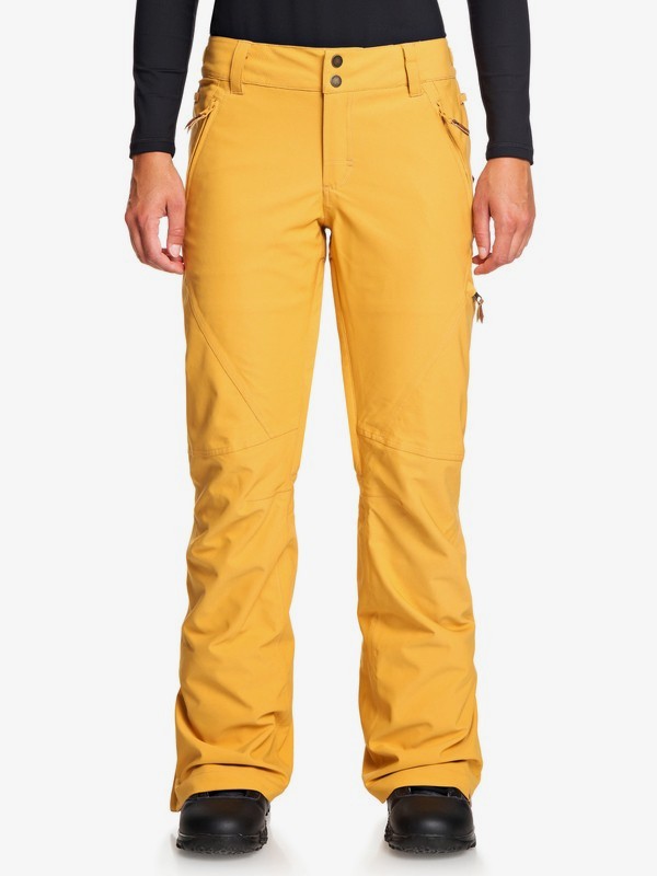 roxy, Cabin Snow Pants, SPRUCE YELLOW (ylk0) 0 Cabin Snow Pants Yellow ERJTP03086 Roxy