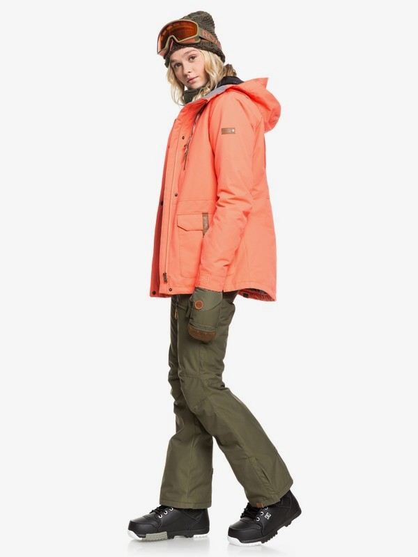 roxy, Nadia Snow Pants, IVY GREEN (crb0) 0 Nadia Snow Pants Brown ERJTP03087 Roxy