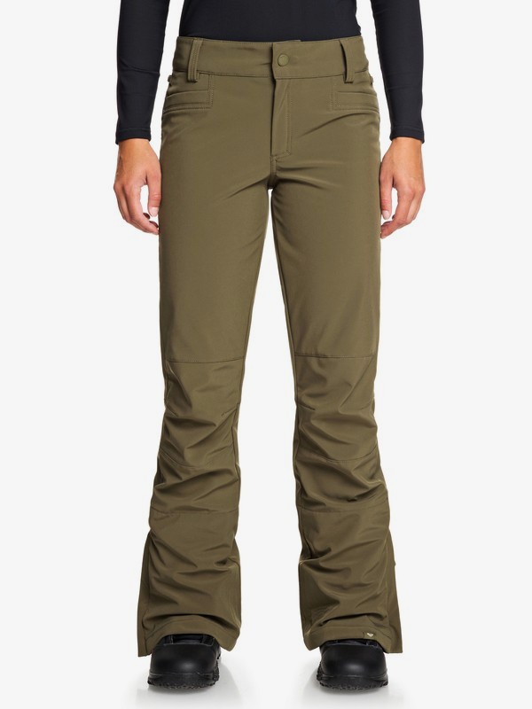 roxy, Creek Snow Pants, IVY GREEN (crb0) 0 Creek Snow Pants Brown ERJTP03089 Roxy
