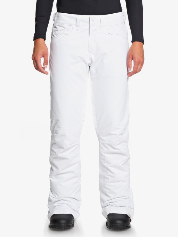 roxy, Backyard Snow Pants, BRIGHT WHITE (wbb0) 0 Backyard Snow Pants White ERJTP03091 Roxy