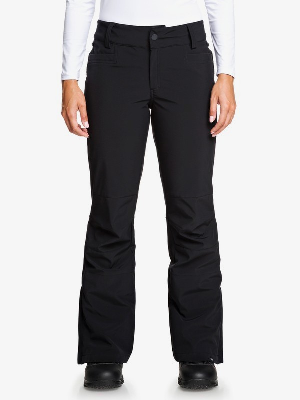 roxy, Creek Short Snow Pants, TRUE BLACK (kvj0) 0 Creek Short Snow Pants Black ERJTP03101 Roxy