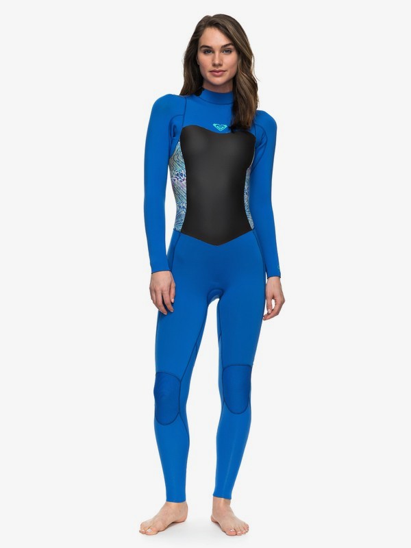 roxy, 3/2mm Syncro Series Back Zip GBS Wetsuit, SEA BLUE II (byh0) 0 3/2mm Syncro Series Back Zip GBS Wetsuit Blue ERJW103024 Roxy