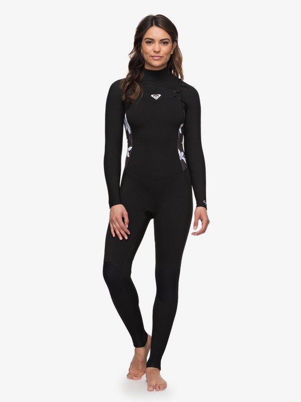 roxy, 3/2mm Syncro Series - GBS Neoprenanzug mit Chest Zip für Frauen, BLACK/WHITE (xbbw) 0 3/2mm Syncro Series - GBS Neoprenanzug mit Chest Zip für Frauen Blau ERJW103025 Roxy