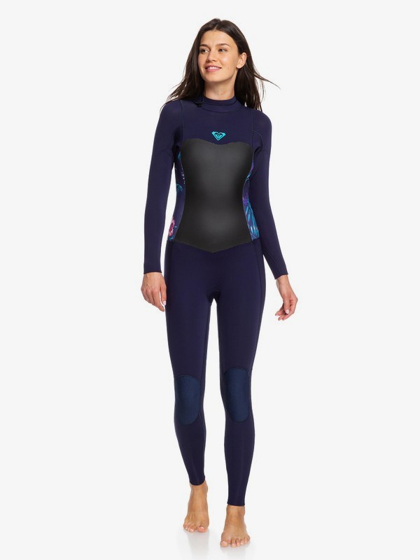roxy, 5/4/3mm Syncro Series - Back Zip GBS Neoprenanzug für Frauen, BLUE RIBBON (bsn0) 0 5/4/3mm Syncro Series - Back Zip GBS Neoprenanzug für Frauen Blau ERJW103028 Roxy