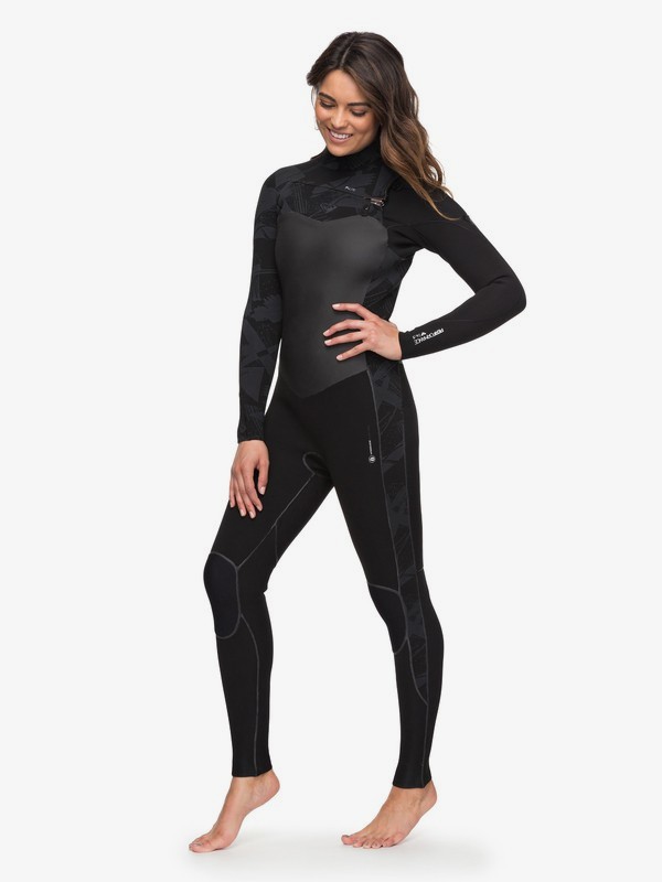 roxy, 3/2mm Performance - Chest Zip Neoprenanzug für Frauen, BLACK (kvj0) 0 3/2mm Performance - Chest Zip Neoprenanzug für Frauen Schwarz ERJW103031 Roxy