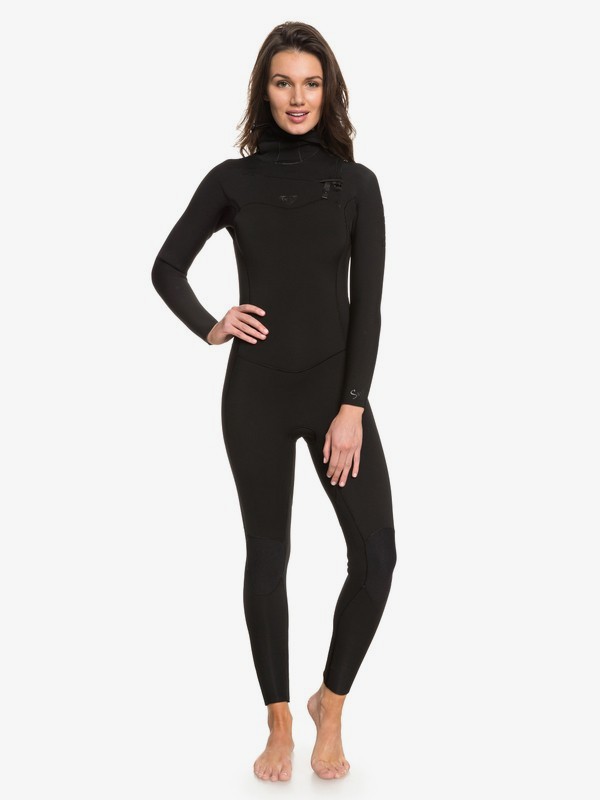 roxy, 5/4/3mm Syncro Series Hooded Chest Zip GBS Wetsuit, BLACK (kvj0) 0 5/4/3mm Syncro Series Hooded Chest Zip GBS Wetsuit Black ERJW203004 Roxy