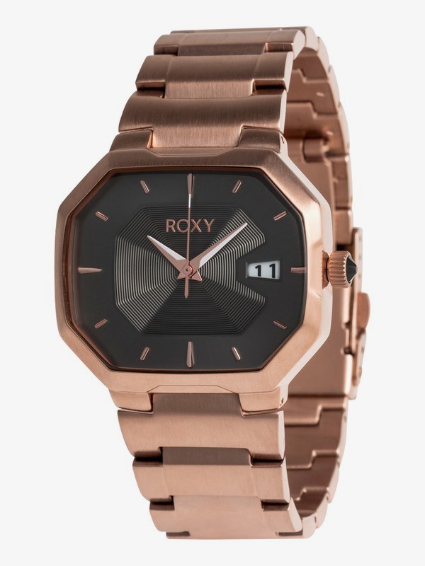 roxy, The Game - Reloj Analógico para Mujer, ROSE GOLD (mkp0) 0 The Game - Reloj Analógico para Mujer Rosa ERJWA03011 Roxy