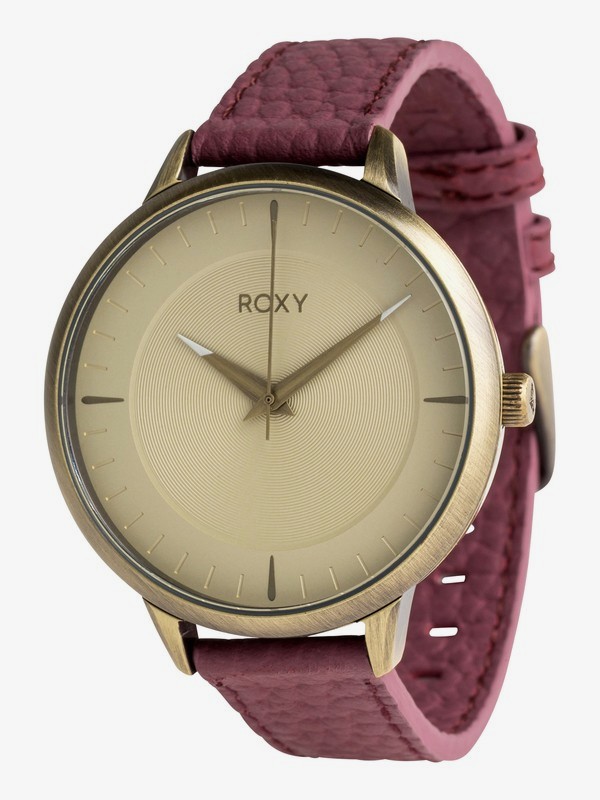 roxy, Avenue Leather - Reloj Analógico para Mujer, BRONZE (yke0) 0 Avenue Leather - Reloj Analógico para Mujer Amarillo ERJWA03012 Roxy