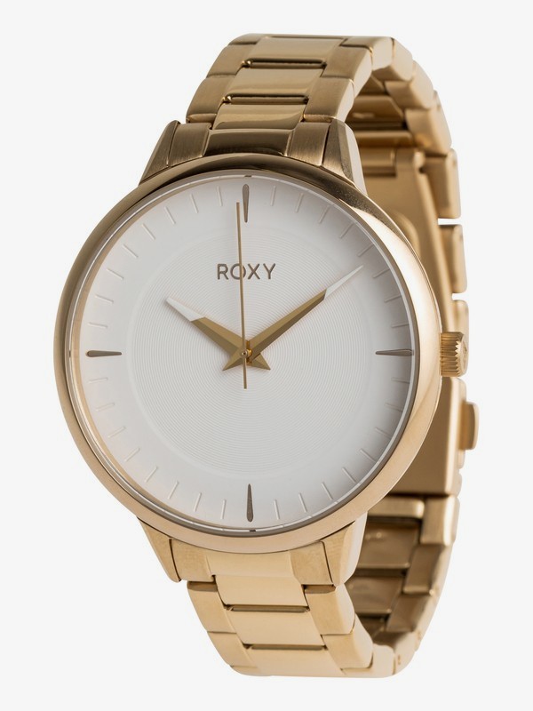 roxy, Avenue Metal - Analoge Uhr für Frauen, FULL SHINY GOLD (yhm0) 0 Avenue Metal - Analoge Uhr für Frauen Gelb ERJWA03013 Roxy