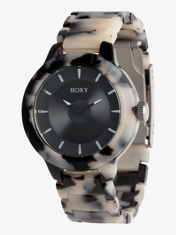 roxy, Baroness - Montre analogique pour Femme, SMOKE SIGNALS (kpv0) 0 Baroness - Montre analogique pour Femme Noir ERJWA03014 Roxy