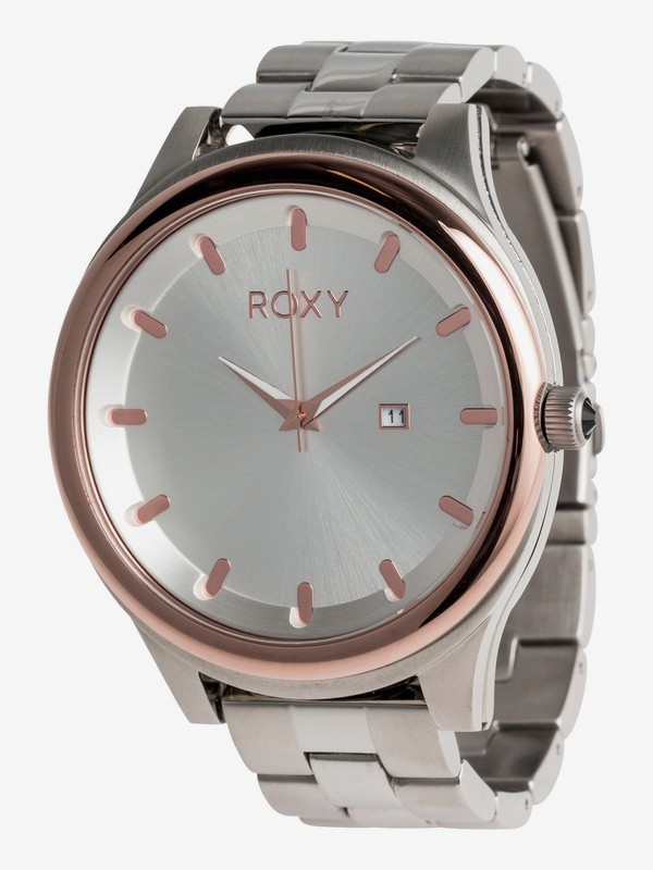 roxy, Mistress - Reloj Analógico para Mujer, SILVER (sja0) 0 Mistress - Reloj Analógico para Mujer Gris ERJWA03016 Roxy