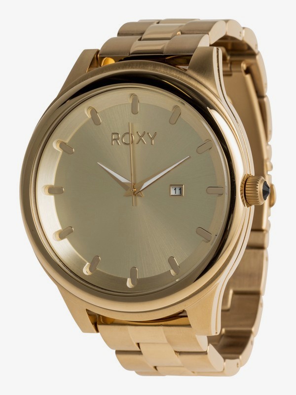 roxy, Mistress - Reloj Analógico para Mujer, FULL SHINY GOLD (yhm0) 0 Mistress - Reloj Analógico para Mujer Amarillo ERJWA03016 Roxy