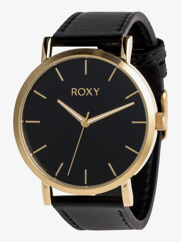 roxy, Maya - Montre analogique pour Femme, BLACK/GOLD (xkky) 0 Maya - Montre analogique pour Femme Jaune ERJWA03017 Roxy