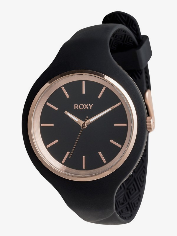 roxy, Alley - Analoge Uhr für Frauen, BLACK/ ROSE/ BLACK (xkmk) 0 Alley - Analoge Uhr für Frauen Mehrfarbig ERJWA03028 Roxy