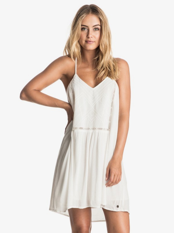 roxy, Prism Pattern - Robe à bretelles, MARSHMELLOW (wbt0) 0 Prism Pattern - Robe à bretelles Blanc ERJWD03114 Roxy