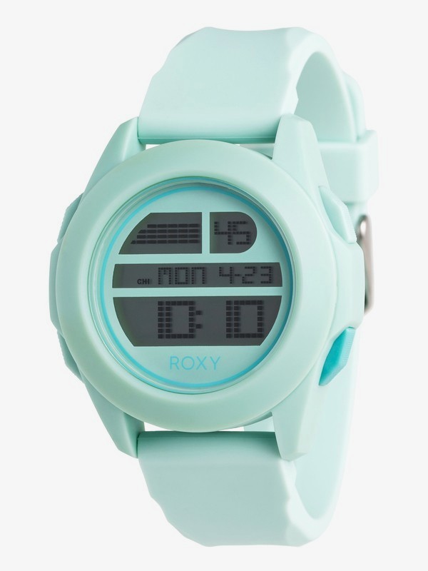 roxy, Inspire Digital Watch, BLUE/BLUE/BLUE (xbbb) 0 Inspire Digital Watch Blue ERJWD03164 Roxy