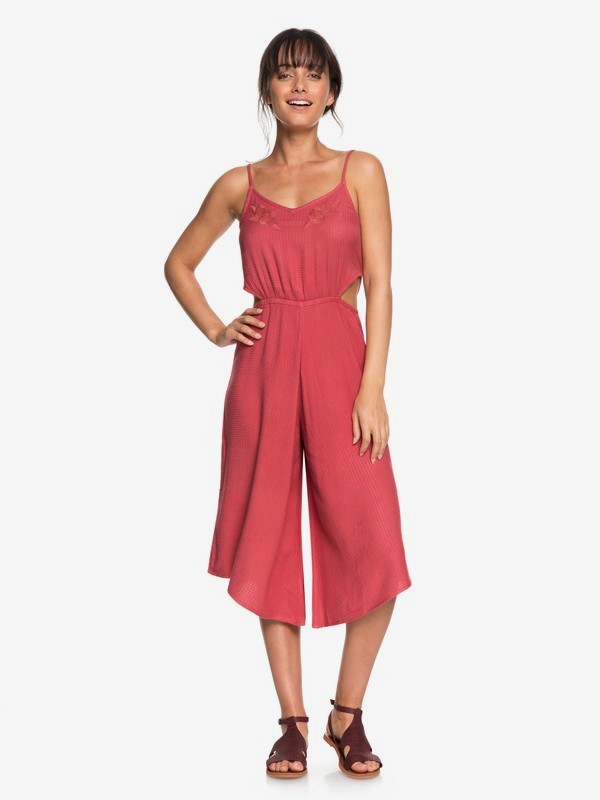roxy, Waterfall Reflect Midi Romper, HOLLY BERRY (mmt0) 0 Waterfall Reflect Midi Romper Pink ERJWD03232 Roxy