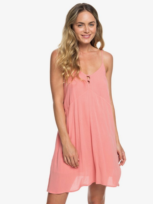 roxy, Full Bloom Strappy Dress, LANTANA (mjm0) 0 Full Bloom Strappy Dress Pink ERJWD03246 Roxy