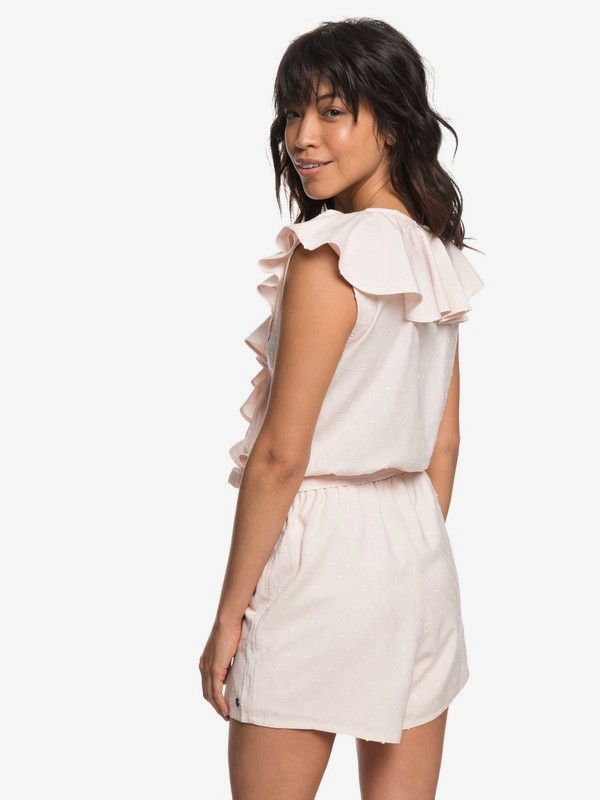 roxy, Cool Your Heart Romper, PEACH WHIP (mek0) 0 Cool Your Heart Romper Pink ERJWD03265 Roxy