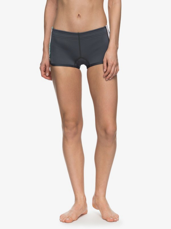 roxy, 1mm Syncro Series - Neoprene Surf Shorts for Women, ASH / PISTACCIO (xbbb) 0 1mm Syncro Series - Neoprene Surf Shorts for Women Blue ERJWH03007 Roxy