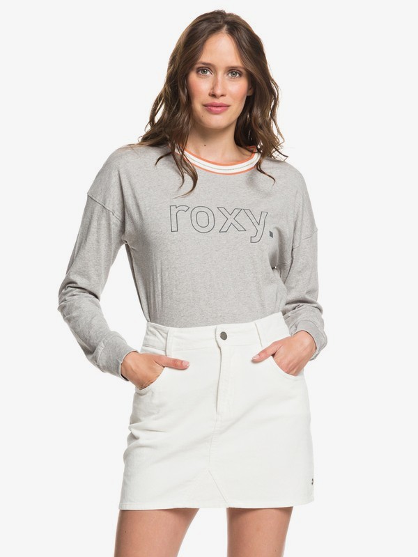 roxy, Java To Lombok Corduroy Skirt, MARSHMALLOW (wbt0) 0 Java To Lombok Corduroy Skirt White ERJWK03055 Roxy