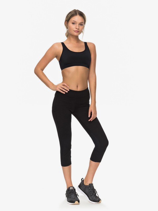 roxy, Spy Game - Technical Capris for Women, ANTHRACITE (kvj0) 0 Spy Game - Technical Capris for Women Black ERJWP03015 Roxy