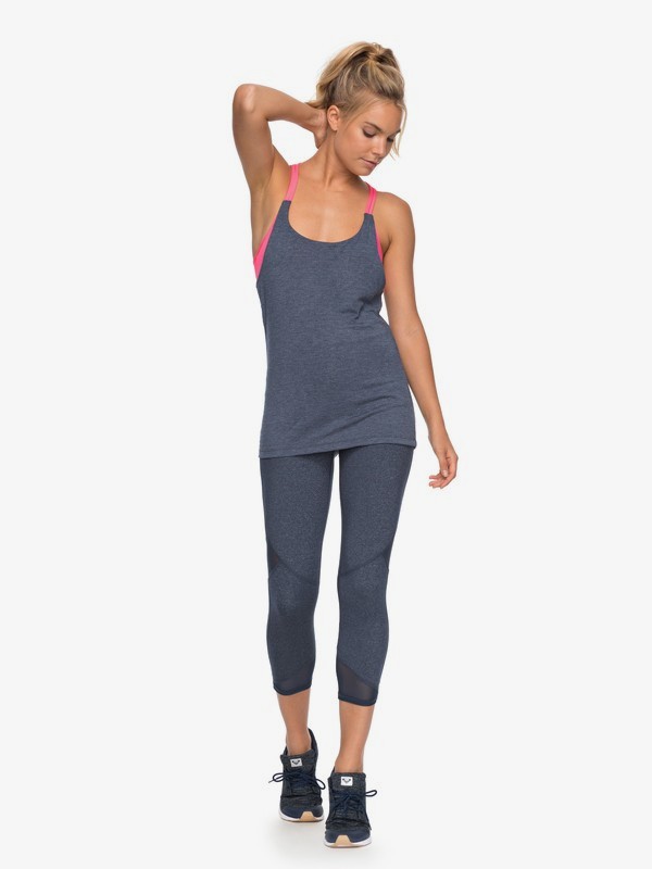 roxy, Lost Seaside - Technical Capris for Women, DRESS BLUES (btk0) 0 Lost Seaside - Technical Capris for Women Blue ERJWP03016 Roxy