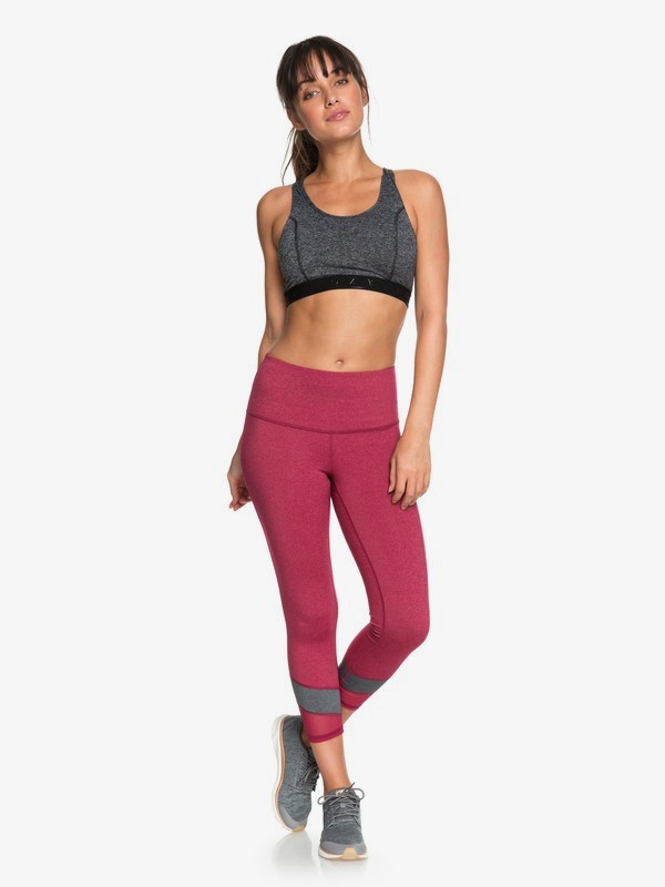 roxy, Mad About You - Yoga Capri-Leggings für Frauen, RUMBA RED (rrs0) 0 Mad About You - Yoga Capri-Leggings für Frauen Rot ERJWP03019 Roxy