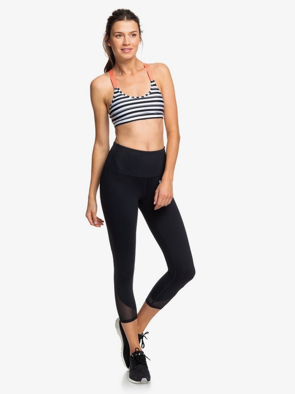 roxy, Say You Say Me - Corsaire de yoga pour Femme, TRUE BLACK (kvj0) 0 Say You Say Me - Corsaire de yoga pour Femme Noir ERJWP03026 Roxy